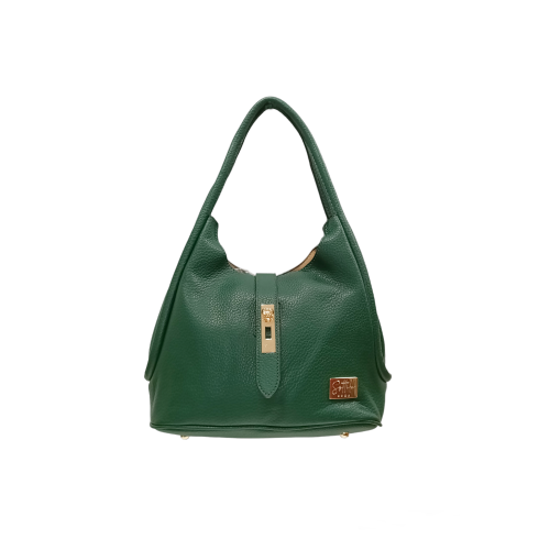 Borsa in Similpelle e Pochette Verde Marta