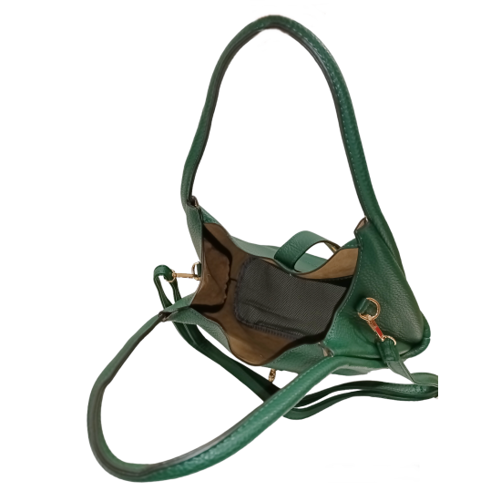 Borsa in Similpelle e Pochette Verde Marta Borsa in Similpelle e Pochette Verde Marta