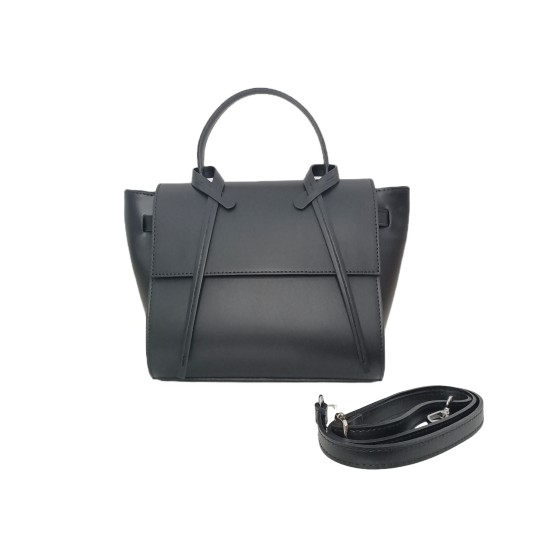 Borsa in Pelle Nera Melissa Borsa in Pelle Nera Melissa