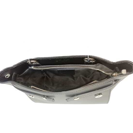 Borsa in Pelle Nera Melissa Borsa in Pelle Nera Melissa