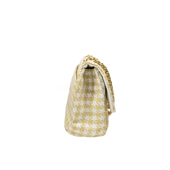 Borsa Pied de Poule Beige Monica Borsa Pied de Poule Beige Monica