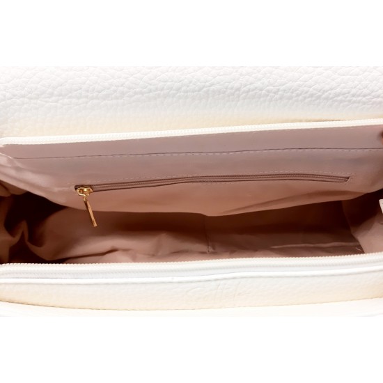 Borsa Pied de Poule Beige Monica Borsa Pied de Poule Beige Monica