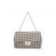 Borsa Pied de Poule Nera Monica Borsa Pied de Poule Nera Monica
