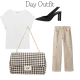 Borsa Pied de Poule Nera Monica Borsa Pied de Poule Nera Monica