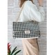Borsa Pied de Poule Nera Monica Borsa Pied de Poule Nera Monica
