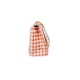 Borsa Pied de Poule Rosso Arancio Monica Borsa Pied de Poule Rosso Arancio Monica