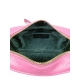 Borsa in Pelle e Juta Fucsia Paris Borsa in Pelle e Juta Fucsia Paris