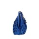 Pochette in ecopelle e pizzo Blu Romantica Pochette in ecopelle e pizzo Blu Romantica