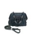 Pochette in ecopelle e pizzo Nera Romantica