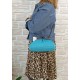 Pochette in Rafia Azzurra Nuvola Pochette in Rafia Azzurra Nuvola