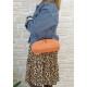 Pochette in Rafia Arancione Nuvola Pochette in Rafia Arancione Nuvola