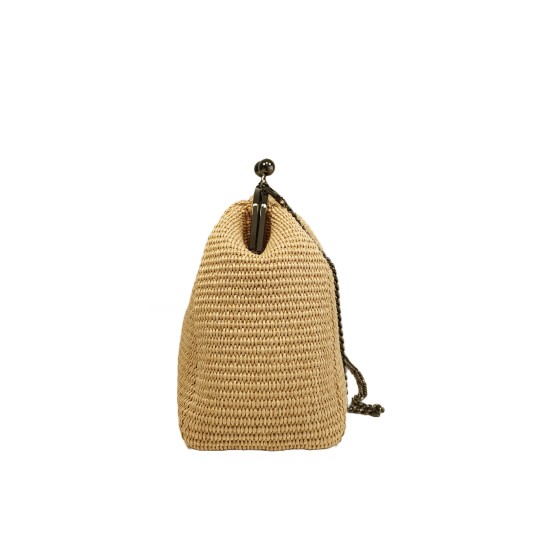 Pochette in Rafia Big Sabbia Nuvola Pochette in Rafia Big Sabbia Nuvola