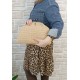 Pochette in Rafia Big Sabbia Nuvola Pochette in Rafia Big Sabbia Nuvola