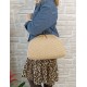 Pochette in Rafia Big Sabbia Nuvola Pochette in Rafia Big Sabbia Nuvola