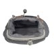 Pochette in Rafia Big Total Black Nuvola Pochette in Rafia Big Total Black Nuvola