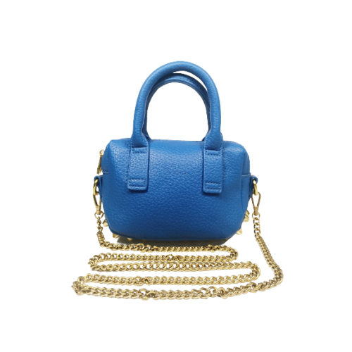 Borsetta in Ecopelle Blu Poppy