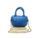 Borsetta in Ecopelle Blu Poppy Borsetta in Ecopelle Blu Poppy