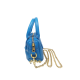 Borsetta in Ecopelle Blu Poppy Borsetta in Ecopelle Blu Poppy