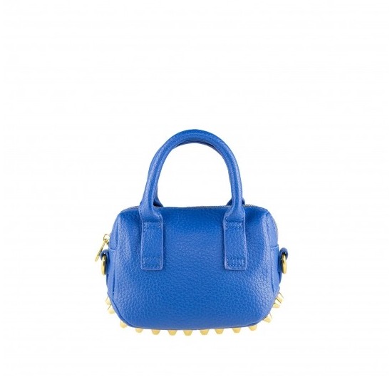 Borsetta in Ecopelle Blu Poppy Borsetta in Ecopelle Blu Poppy