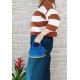 Borsetta in Ecopelle Blu Poppy Borsetta in Ecopelle Blu Poppy