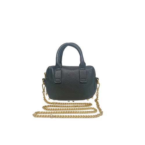 Borsetta in Ecopelle Nera Poppy