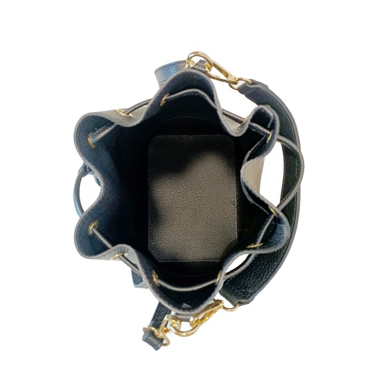 Secchiello in Pelle Nero Barbara Secchiello in Pelle Nero Barbara