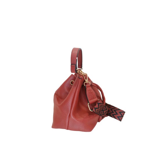Secchiello in Similpelle Rosso Sally Secchiello in Similpelle Rosso Sally