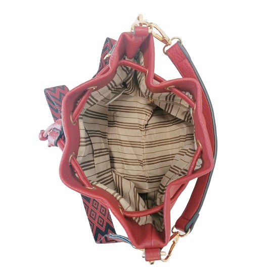 Secchiello in Similpelle Rosso Sally Secchiello in Similpelle Rosso Sally