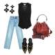 Secchiello in Similpelle Rosso Sally Secchiello in Similpelle Rosso Sally