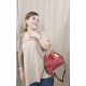 Secchiello in Similpelle Rosso Sally Secchiello in Similpelle Rosso Sally