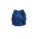 Secchiello in Pelle Scamosciata Blu Denim Texas Secchiello in Pelle Scamosciata Blu Denim Texas