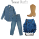 Secchiello in Pelle Scamosciata Blu Denim Texas