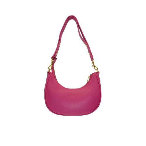 Borsa in Similpelle Fucsia Terry