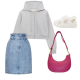 Borsa in Similpelle Fucsia Terry Borsa in Similpelle Fucsia Terry