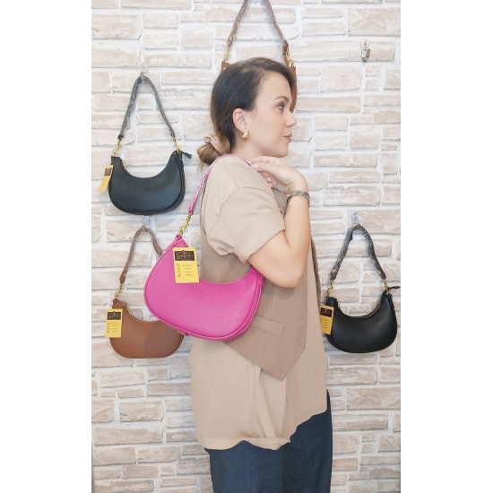 Borsa in Similpelle Fucsia Terry Borsa in Similpelle Fucsia Terry