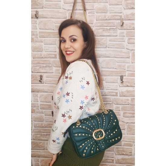 Borsetta in Similpelle Verde Vivian Borsetta in Similpelle Verde Vivian
